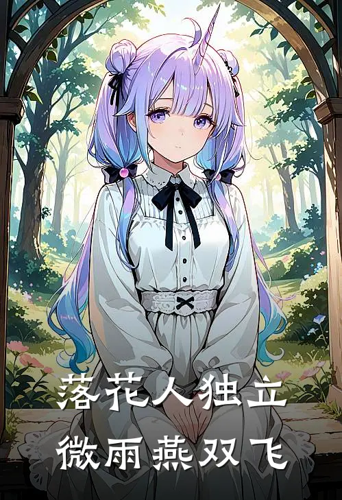 落花人独立，微雨燕双飞