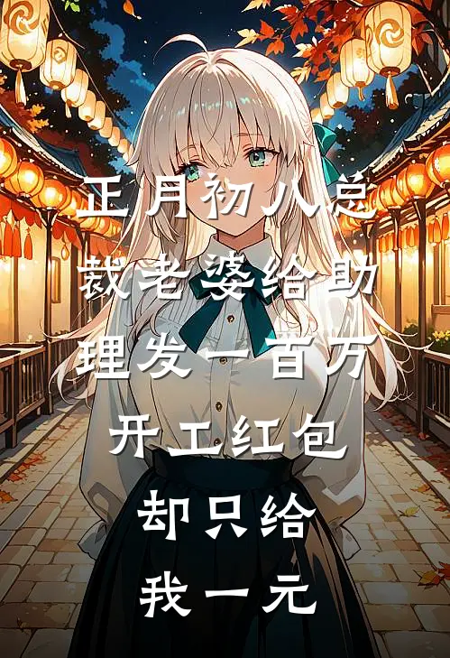 正月初八总裁老婆给助理发一百万开工红包，却只给我一元